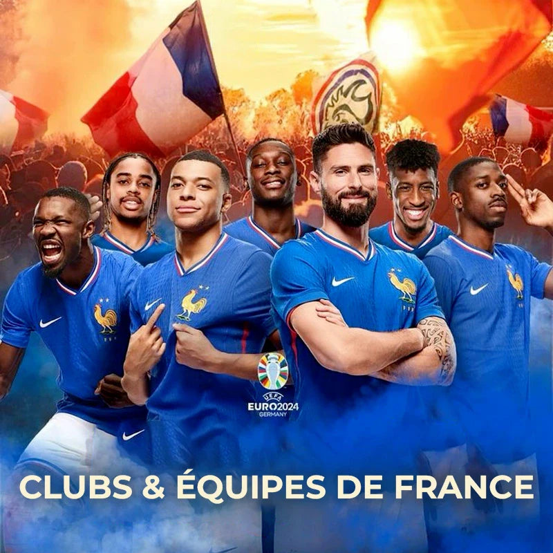 Maillots de Clubs et Équipes de France